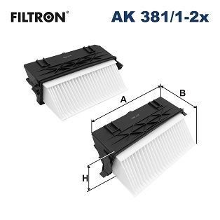 FILTRON HAVA FILTRE TAKIMI MERCEDES OM642 W204 S204 C218 X218 W212 C207 A207 W463 W166 C292 W164 W166 W221 (A6420940000)
