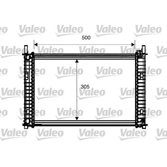 VALEO MOTOR SU RADYATORU FIESTA 1.25 16V 1.4 16V 1.4TDCI 01>08 MAZDA II 1.4CD MANUEL (1897431)