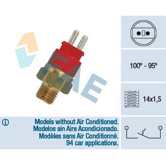 FAE HARARET MUSURU RADYATOR FANI ICIN 190 W201 89>93 W124 85>93 W140 93>98 W463 89>93 (A0065454024)
