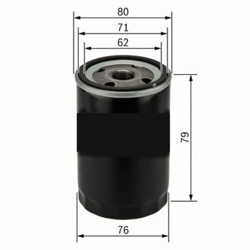 SARDES YAĞ FİLTRESİ FIESTA-CMAX-FOCUS-MONDEO-KA W712/43 X (1070523)