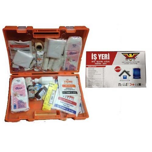 AUTOPARCT PLS. İŞYERİ İLKYARDIM SETİ ULTRA LUX DUVAR APARATLI - İŞ GÜVENLİĞİNE UYGUN HIRDAVAT (GZD111113)