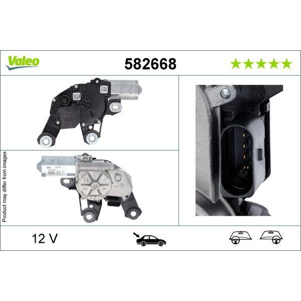 VALEO SİLECEK MOTORU ARKA MACAN (95B955711)