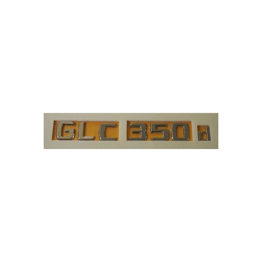 Lemar Yazı Tip Yazısı GLC 350D Krom (A253 817 31 00)