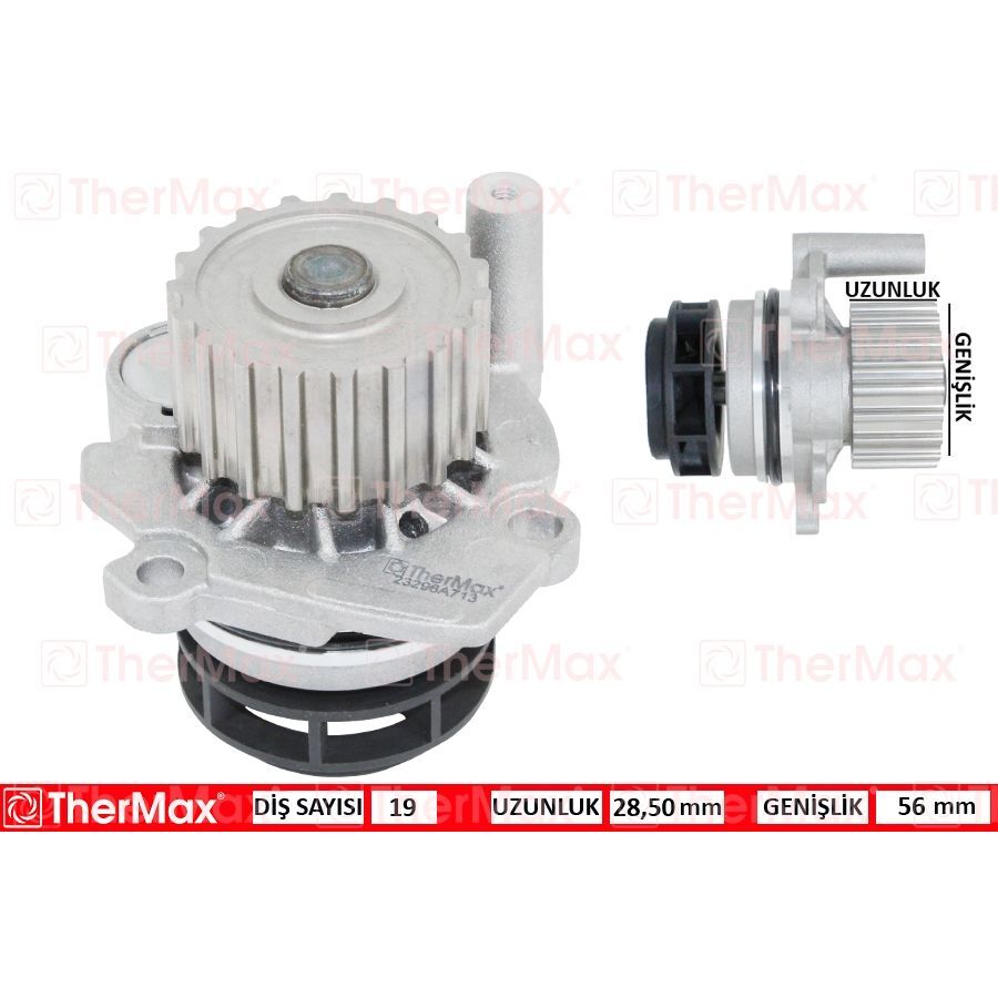 THERMAX DEVİRDAİM GOLF IV-BORA-OCTAVIA-LEON-CORDOBA-A3 98-04 1.9 TDI AGR-ALH (038121011A)