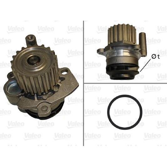 VALEO SU POMPASI GOLF IV & AUDI A3/A4/A6 (038121011C)
