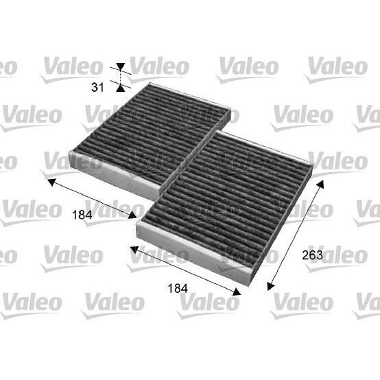 VALEO POLEN FILTRESI TAKIMI MERCEDES S-CLASS W221 C216 KARBONLU (A2218300718)
