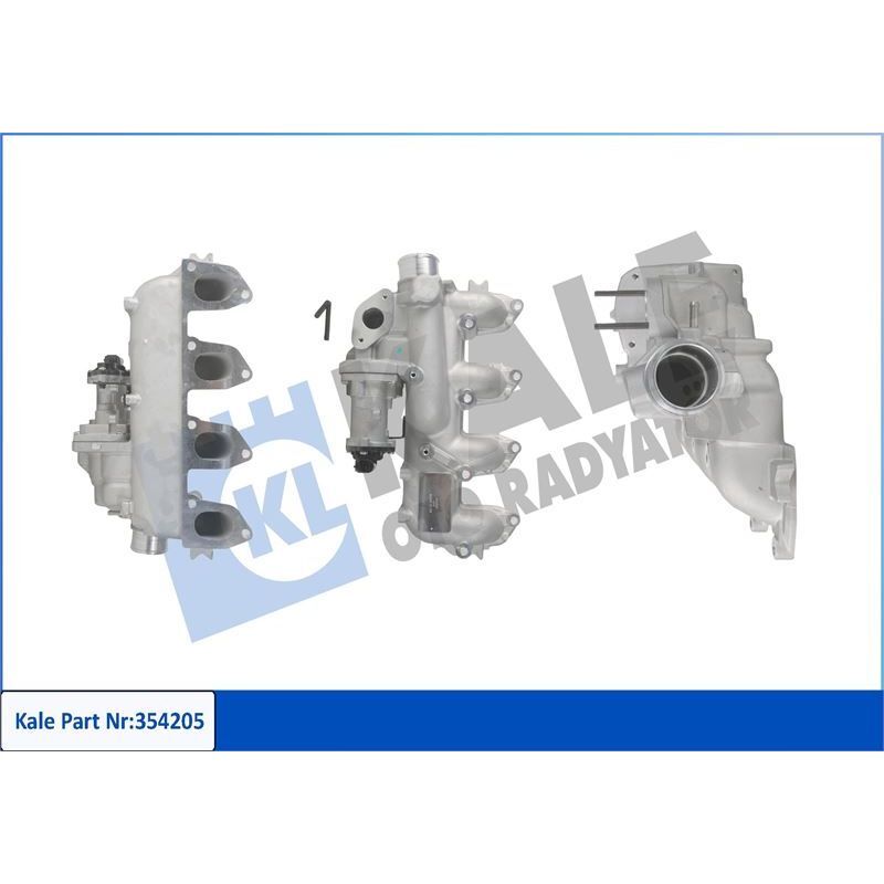 KALE RADYATOR EGR EMME MANIFOLDLU FORD C MAX 05 07 FOCUS II GALAXY 06 15 CONNECT 03 14 1.8TDCI 110PS (1563296)