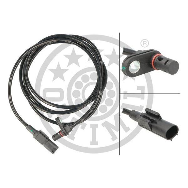 OPTIMAL ABS SENSORU ARKA SOL MERCEDES SPRINTER B906 . VW CRAFTER 30-35-50 (2E0927801)