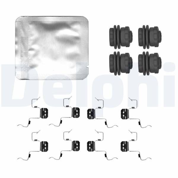 DELPHI FREN BALATA MONTAJ TAKIMI OPEL CORSA F-COMBO E-PEUGEOT PARTNER-P208-P2008-RIFTER DS3 18> CITROEN BER LINGO-C4-DS3 18> (1643574280)