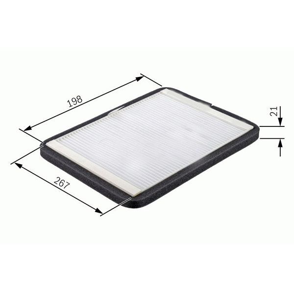 SARDES POLEN FİLTRESİ XSARA 1.8-1.9 D-TD-2.0 HDI 99-05 (6447.FG)