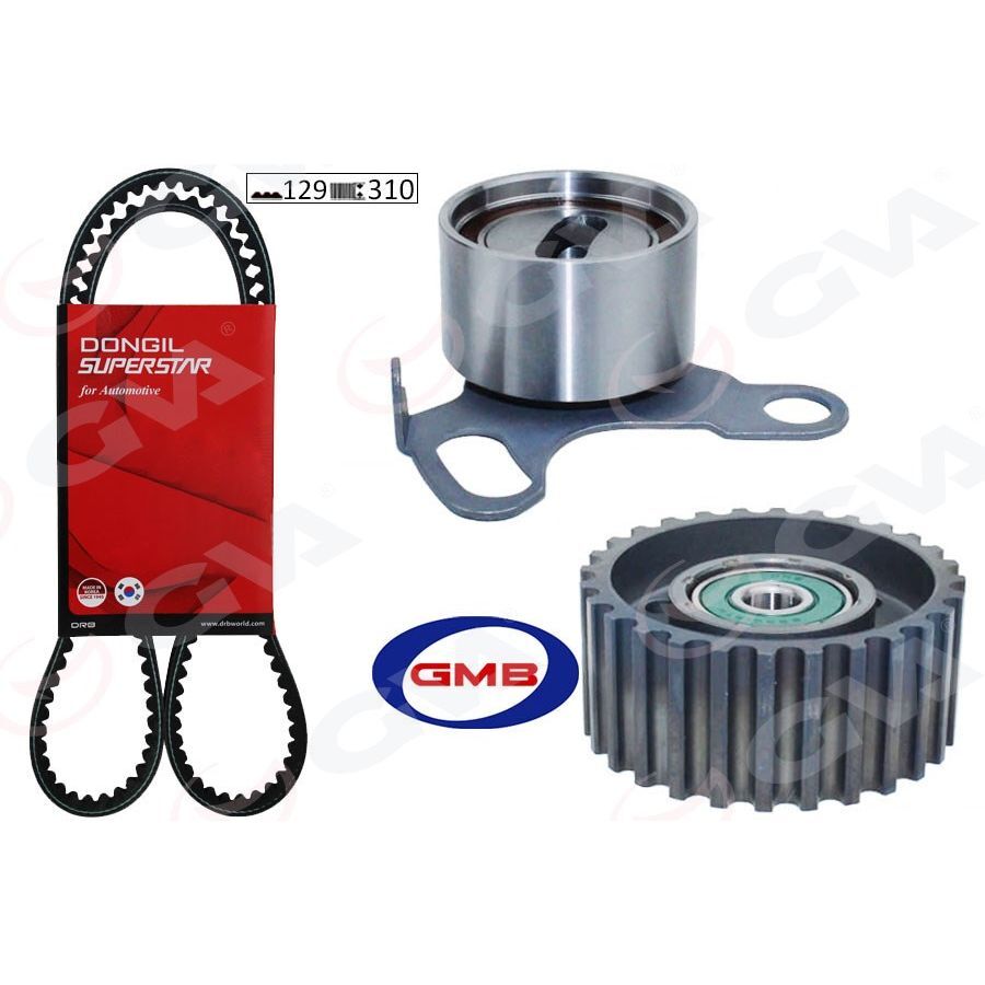 DONGIL TRİGER KAYIŞ SETİ EKSANTRİK SETİ TOYOTA HILUX 2.4L 2L 2L-T LN85 LN145 LN105 90-04 / HIACE 2.4L 2L LH112 LH114 89- 1 KAYIŞ 1 RULMAN 1 DİŞLİ 129X310 (1350354030)