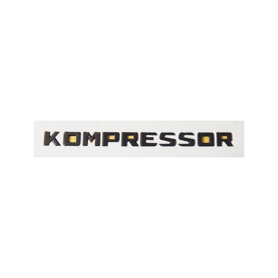 Lemar Yazı Tip Yazısı Kompresssor Siyah (A202 817 22 15)