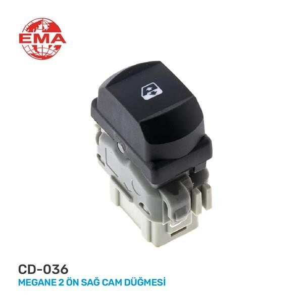 EMA CAM AÇMA ANAHTARI MEGANE II ÖN SAĞ TEKLİ - YOLCU (8200442266)