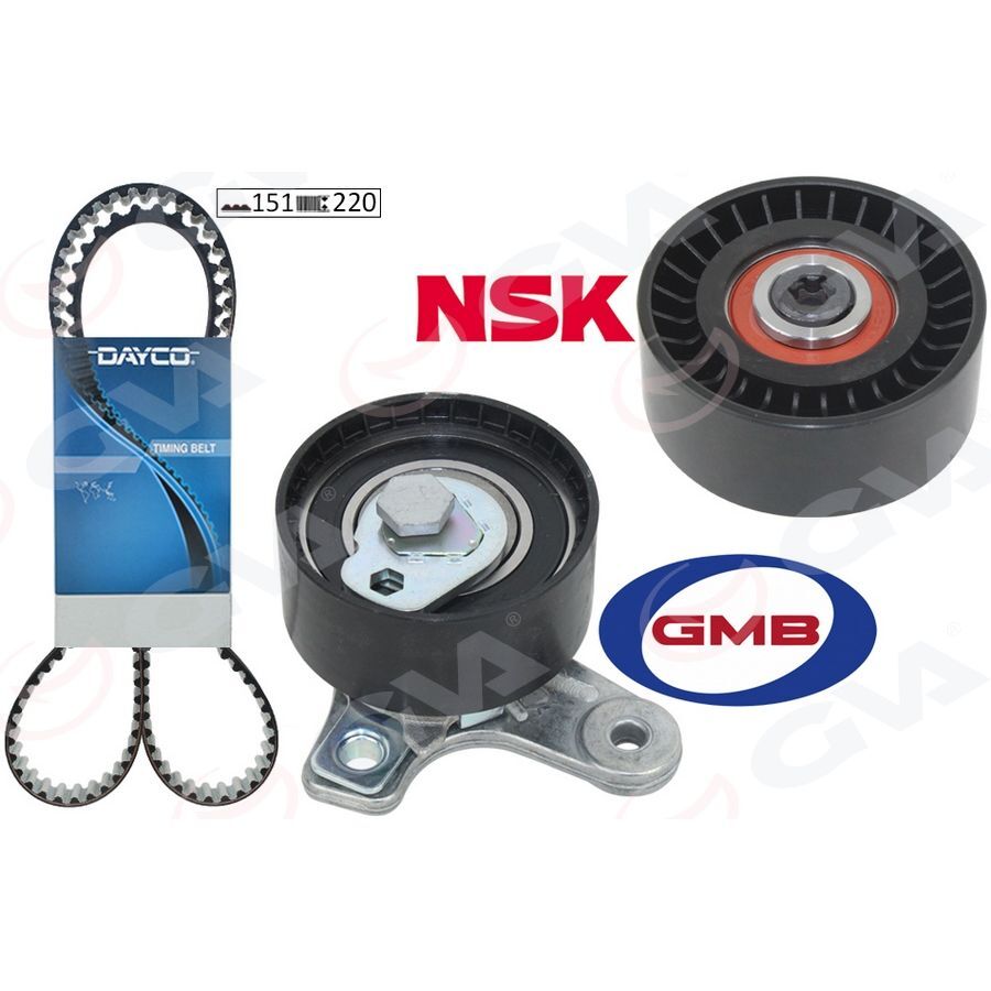 GVA EKSANTRİK GERGİ KİTİ 151X220 ANTARA-CHEVROLET CAPTIVA-CRUZE-LACETTI-NUBIRA 07 > 2.0 D-CDI K015634XS (1629005)