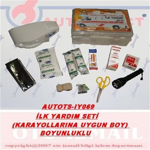 AUTOPARCT İLK YARDIM SETİ KARAYOLLARINA UYGUN BOY BOYUNLUKLU HIRDAVAT (GZD111113)