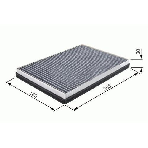 SARDES POLEN FİLTRESİ FIAT MULTIPLA 98 > CU3020 (46794399)