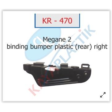 KAYA ARKA TAMPON SAĞ TESP.PARC. MGN II SEDAN 07-09 L.84 (8200176035)