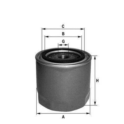 SARDES YAĞ FİLTRESİ H100 93-00 H-1 97-00 STAREX 97 > 2.5D - 2.5TD X (2630042000)