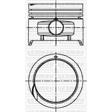 YENMAK PİSTON SEGMAN STD HYUNDAI ACCENT 1.3L 4G13 G4EH KARBÜRATÖRLÜ 95-00 ÇAP 71.50 MM / ÖLÇÜ 1.5 X 1.5 X 3.0 ADET FIYATIDIR (2304022351)