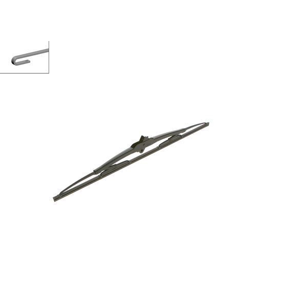 BOSCH AĞIRVASITA TWİN SİLECEK 550 MM N 56 (386528)