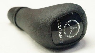 W124 Vites Topuzu Körüklü Siyah Deri