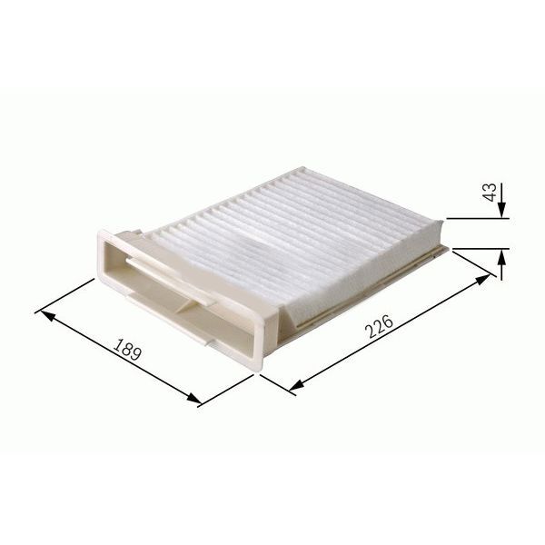 SARDES POLEN FİLTRESİ CLIO III-MODUS-TWNG-MICRA III-NOTE-SANDERO-DUSTER 1.2 16V-1.4-16V-1.6-1.6 16V-1.5DCI (272772835R)