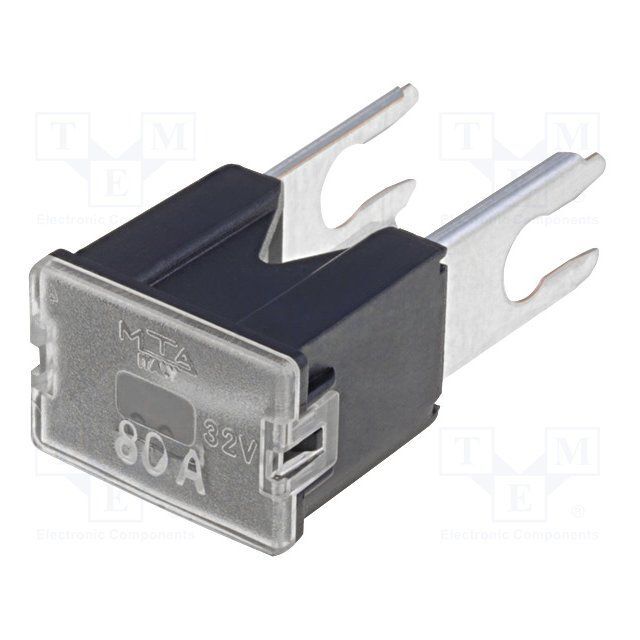 MTA 0471080 AYAKLI ERKEK SİGORTA 80 AMPER SİYAH