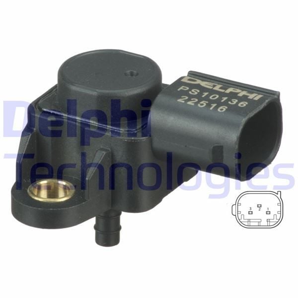 DELPHI BASINC SENSORU MERCEDES W168 W203 W204 C209 W210 W211 W212 W220 W221 W639 B901 B906 (A0051537228)