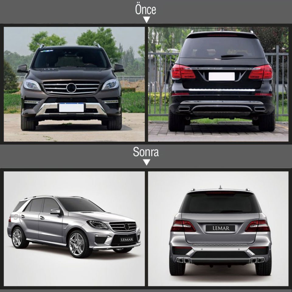 Gövde Seti W166 Ml Coupe 2013-2015 Uyumlu