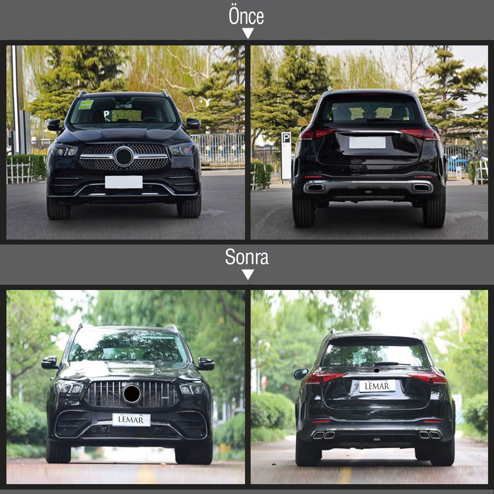 Lemar Gövde Seti W167 Gle63 2020-- Tampon Arka Ve Kenar Bakalitli