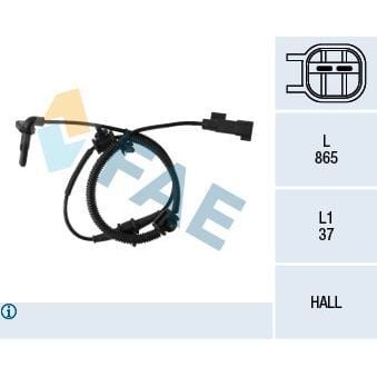 FAE ABS TEKERLEK HIZ DEVİR SENSÖRÜ ÖN SAĞ-SOL ASTRA J-CRUZE 1.4-1.4 T-1.6-1.6 T 09 (1247004)