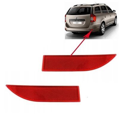 GKL REFLEKTÖR ARKA TAMPON SAG LOGAN SANDERO CLIO SYMBOL 2013>> (265600427R)