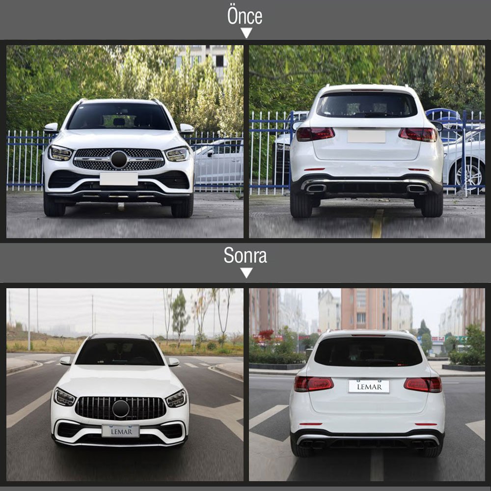 Lemar Gövde Seti W253 Glc 2020-- Arka Tamponsuz