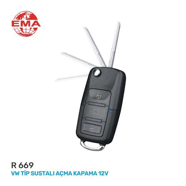 EMA UZAKTAN AÇMA KAPAMA ÜNİTESİ SUSTALI TİP RENKLİ MAVİ-SARI-KIRMIZI