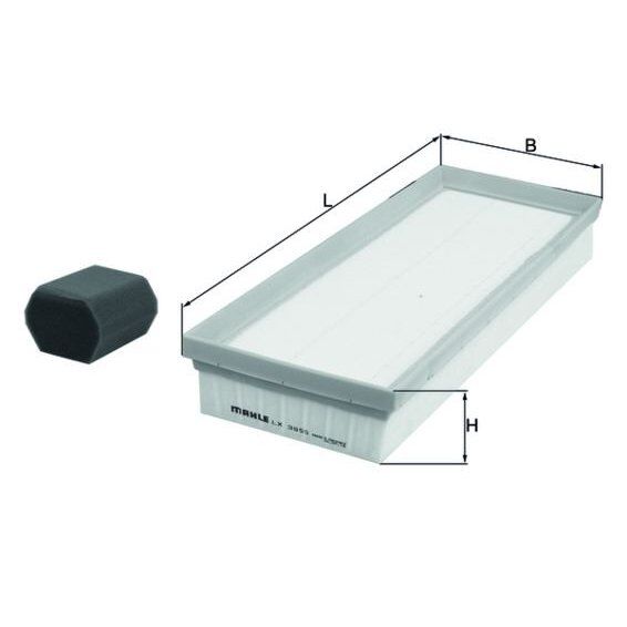 MAHLE HAVA FİLTRESİ ASTRA L 21 COMBO E 18 CORSA F 19 MOKKA 20 CROSSLAND-GRANDLAND 17 P208-P308 13 P408-P508-P2008-P3008-P5008-C3-C4-DS3-DS4-BERLINGO-PARTNER-RIFTER 1.2 THP PURETECH PROACE CITY 19 (9805552080)