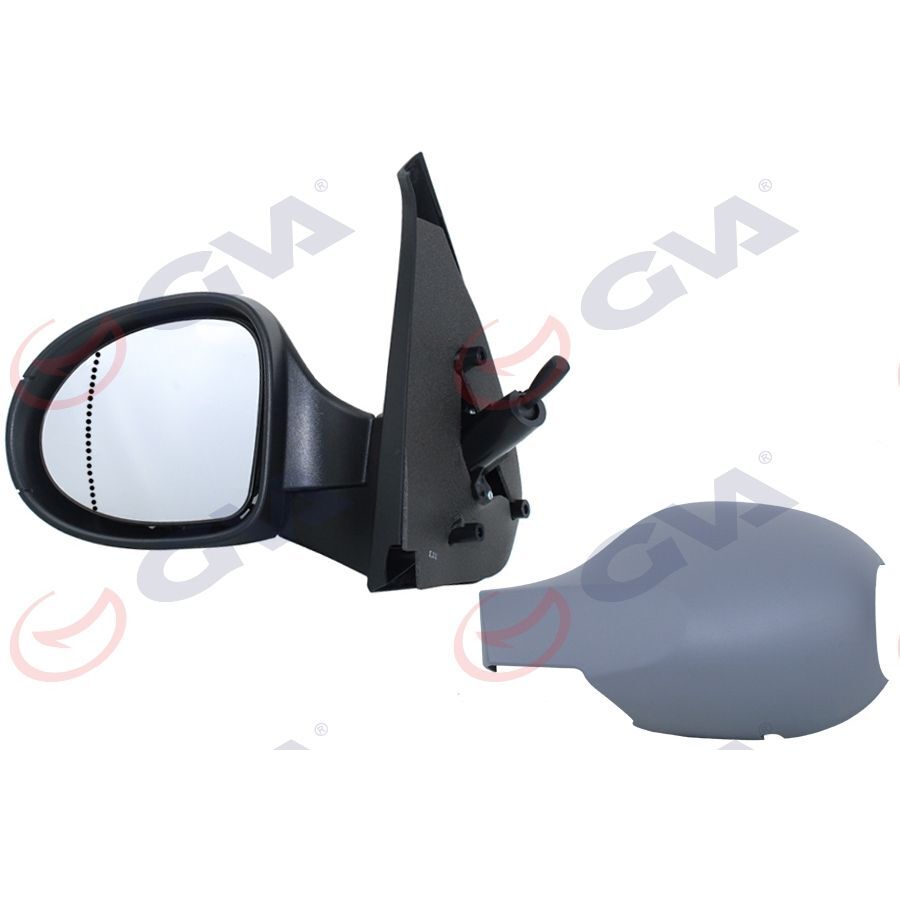 GVA DIŞ DİKİZ AYNASI SOL SYMBOL THALIA 08> MEKANİK ASTARLI ASFERİK VM-6124PAL (7701070379)
