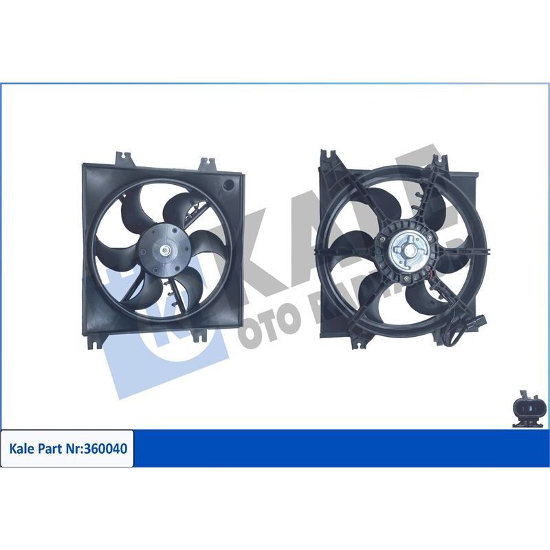 KALE RADYATOR FAN GRUBU HYUNDAI ACCENT II 1.3 1.5 1.6 1.5CRDI 00-05- 12V (2523125000)