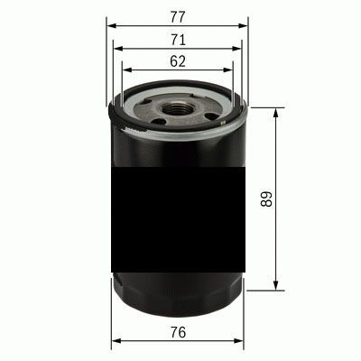 SARDES YAĞ FİLTRESİ HILUX EM. COROLLA 1.6 BENZİNLİ << 2010 W711/80 X (9091503002)