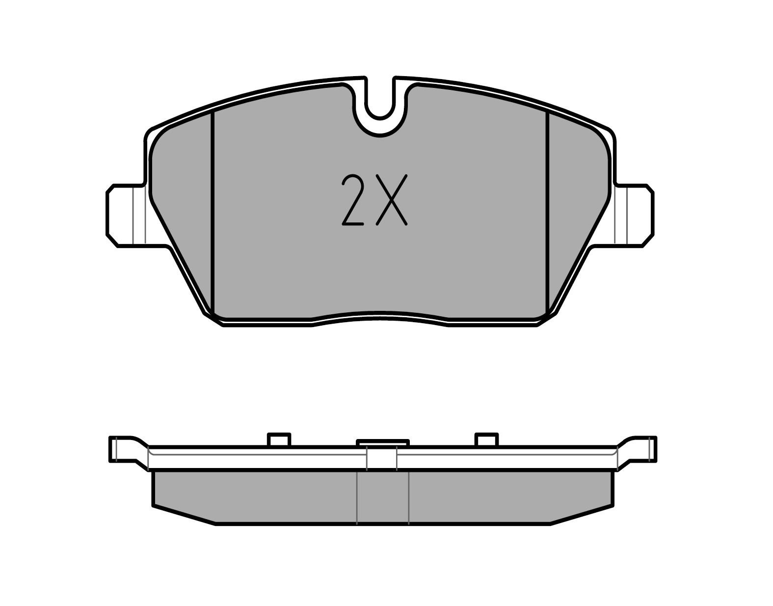 Meyle Fren Balatası Ön E87 Mini 23915 (3411 6 774 050)