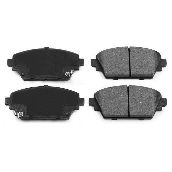 AYD ÖN FREN BALATA NISSAN PRIMERA 1.6L 2.0L QG16 QR20 P12 03- AŞINMA IKAZ KONTAĞI MEVCUT - ŞIMLI (410604U125)