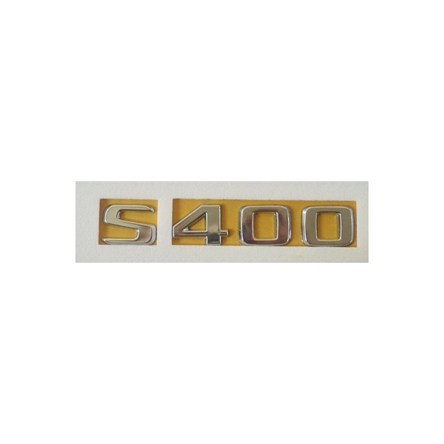 Lemar Yazı Tip Yazısı S 400 Krom