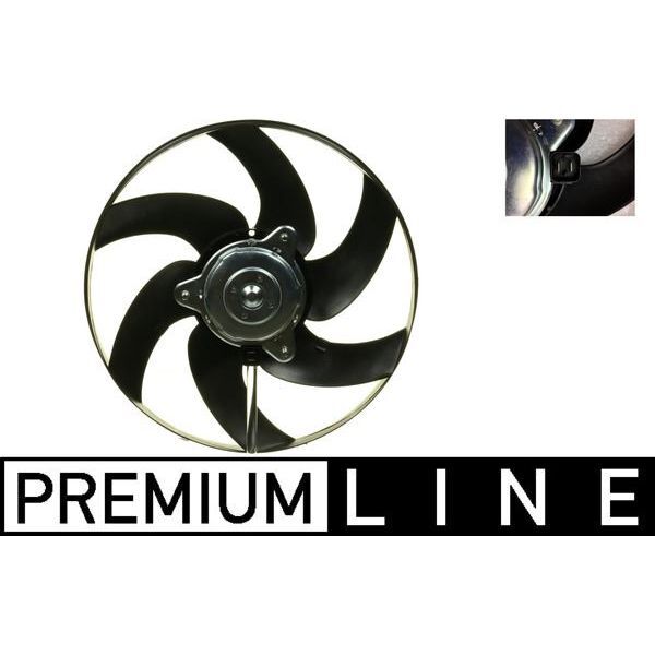 MAHLE FAN MOTORU CITROEN BERLINGO-XANTIA-ZX-XANTIA-XSARA PEUGEOT P306-P406-PARTNER 250W-335MM (1250.F1)