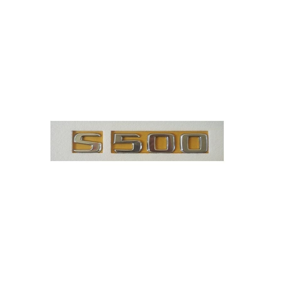 Lemar Yazı Tip Yazısı S 500 Krom