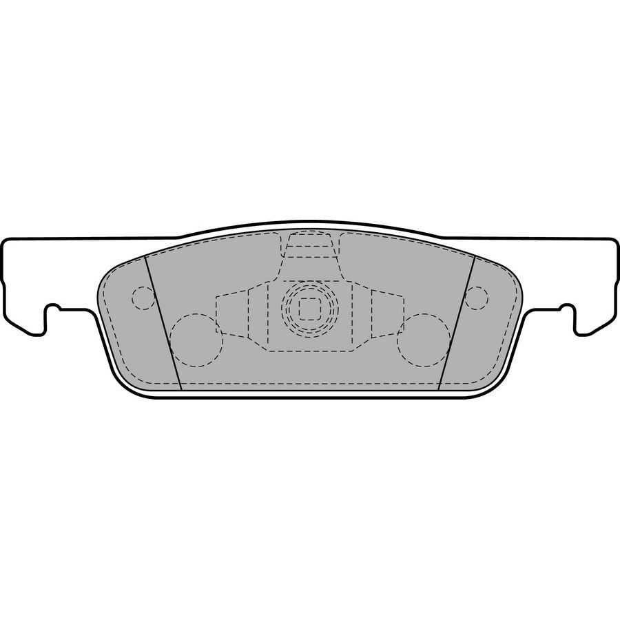VALEO ÖN FREN BALATA RENAULT CLIO IV 12 DACIA LOGAN II 12 SANDERO II 12 (410602581R)