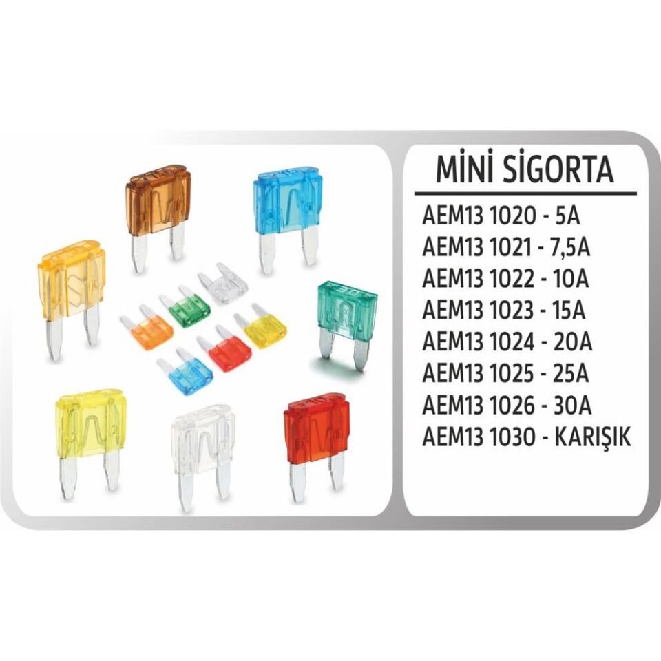 AEM BICAK SIGORTA MINI 5A