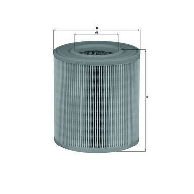 MAHLE HAVA FİLTRESİ AUDI A6 2.0 TFSI-TDI 04-11 (4F0133843A)