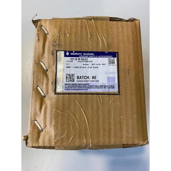 SUZUKI SUZUKI EGR SOGUTUCU FIAT DOBLO-LINEA-FIORINO-PUNTO OPEL CORSA D-COMBO-MERIVA ALFA ROMEO MITO 11> 1.3D MTJ 55180037-55184659-5851048-5851681 (18710M86J21)