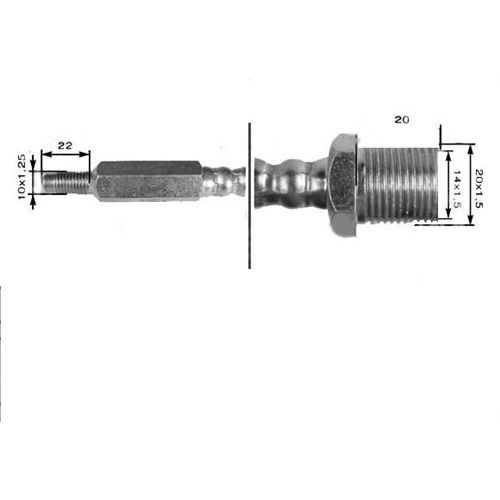 AUTOTECH ÖN FREN HORTUMU KISA FIAT 50 NC (8590961)