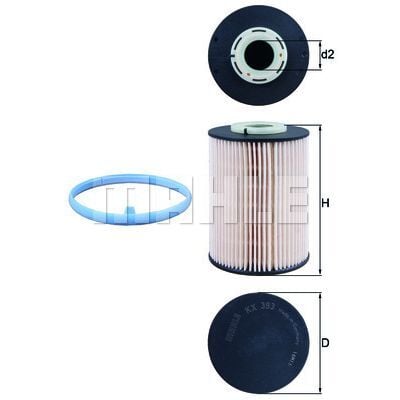 MAHLE MAZOT FILTRESI MONDEO IV IV 07>14 2.0 TDCI VOLVO S40 S60 V50 V70 C30 C70 XC60 D3-D4-D5 2.4D (1471765)