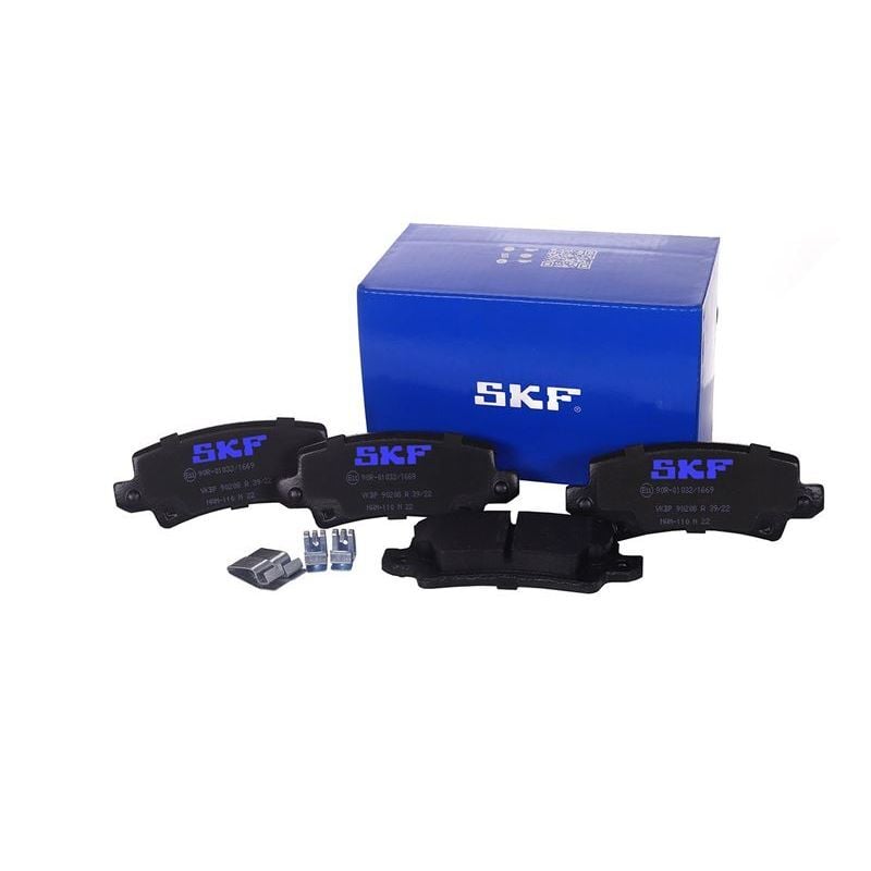 SKF ARKA FREN BALATA TOYOTA COROLLA 1.4L 1.6L 4ZZ-FE 3ZZ-FE ZZE120 ZZE121 VVTI 02-06 / 1.4L 1NDTV NDE120 04-06 (0446602020)